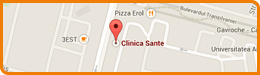 Harta Clinica Sante Alba Iulia