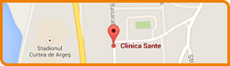 Harta Clinica Sante Curtea de Arges