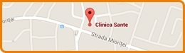 Harta Clinica Sante Bacau