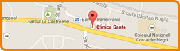 Harta Clinica Sante Targu Ocna