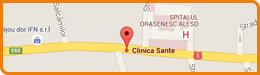 Harta Clinica Sante Alesd