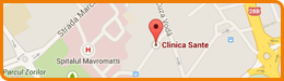 Harta Clinica Sante Botosani