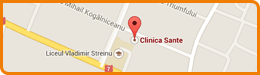 Harta Clinica Sante Gaesti
