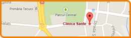 Harta Clinica Sante Tecuci