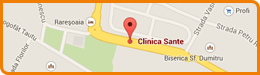 Harta Clinica Sante Harlau