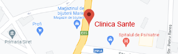 Harta Clinica Sante Siret