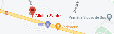 Harta Clinica Sante Vicovu de Sus